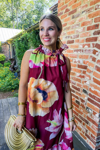 Rustic Romance Floral Dress