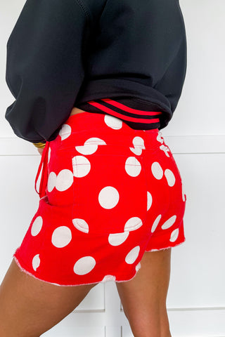 All About the Tailgate Skort in Red