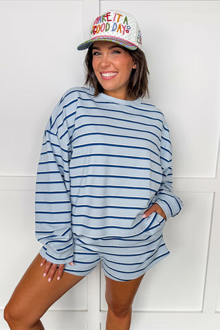 Living In Stripes Short Set
