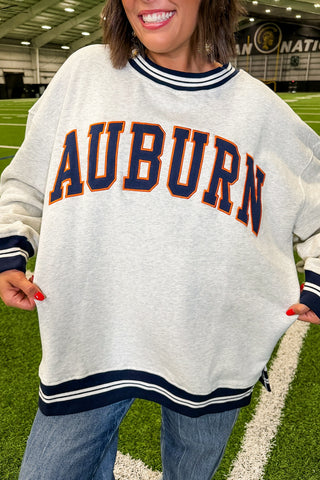 J&J Exclusive - Auburn Varsity Game Day Sweatshirt