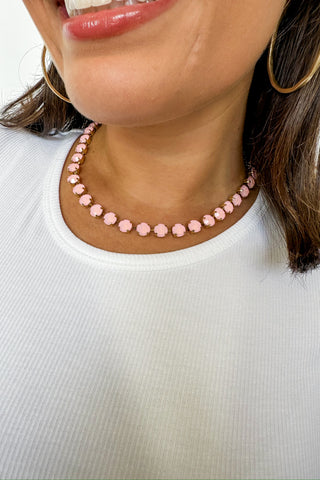 Tova Oakland Necklace Petal Pink