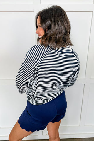 Stripes Out Pullover