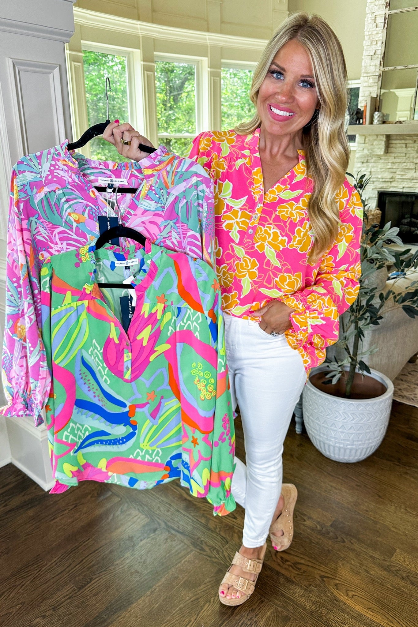 The Gianna Pinky Promise Pink Top by Michelle McDowell