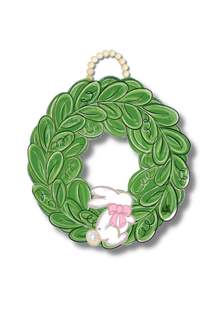 Mini White Bunny Door Hanger Attachment