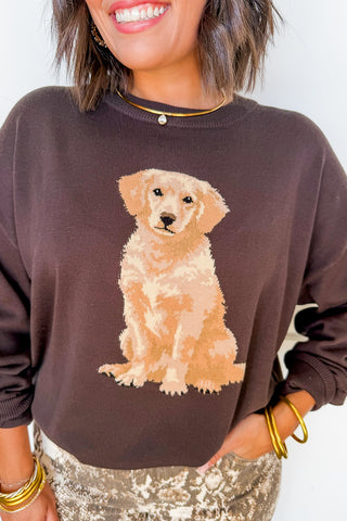 The Golden Retriever Social Club Sweater