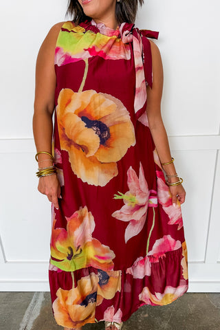 Rustic Romance Floral Dress