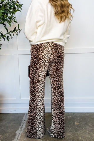 The Sedona Leopard Wide Leg Pants