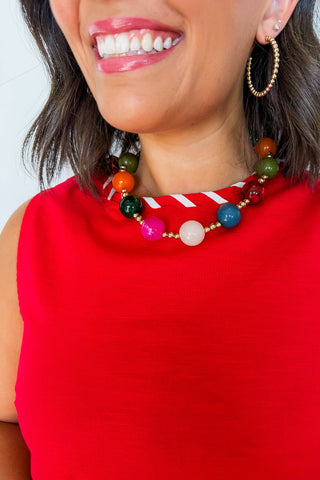 Joy Ride Multi Beaded Necklace