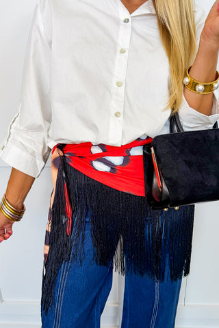 The Dotty Fringe Wrap