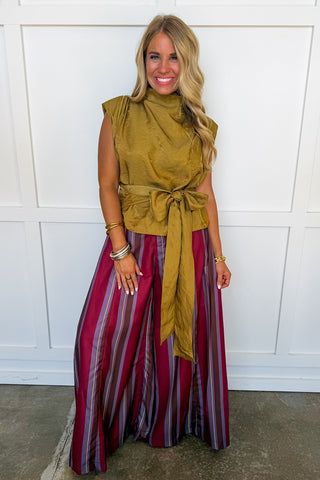 Golden Hour Tie Waist Top