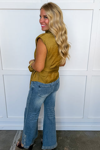 Golden Hour Tie Waist Top