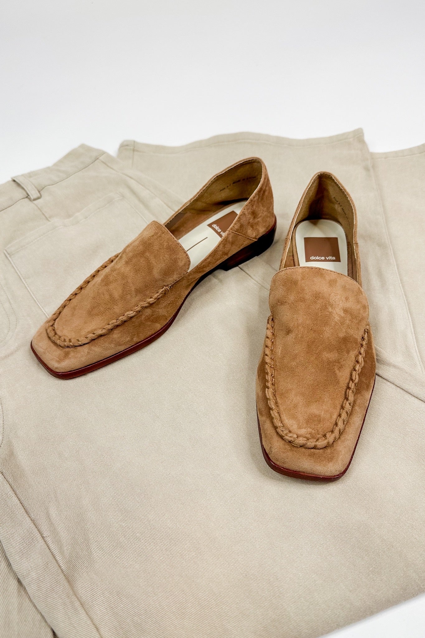 Dolce Vita Brown Suede Beny Loafer Flats