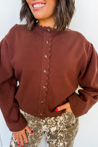 Sweet on Scallops Cardigan