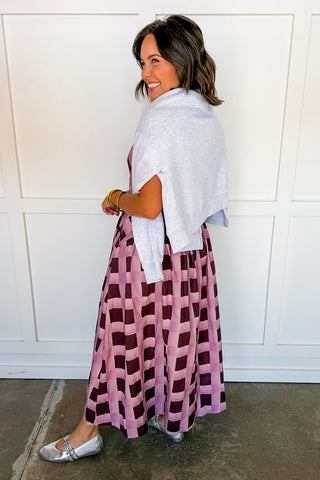 The Harlow Check Dress
