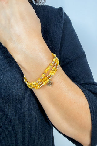 The Rachael Mustard Bracelet by Michelle McDowell