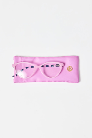 The Michelle Orchid Stripe Reader Glasses