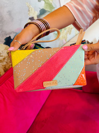 The Tilted Uptown Crossbody by Consuela
