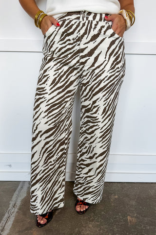 The Safari Stroll Pants in Ecru