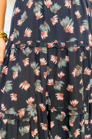 Midnight Meadow Maxi Skirt