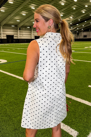 Simply Charming Dot Shift Dress