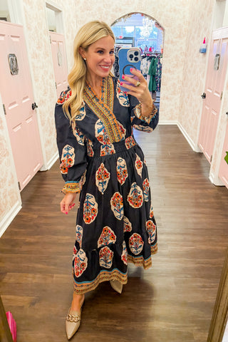 The Juliette Maxi Dress in Black