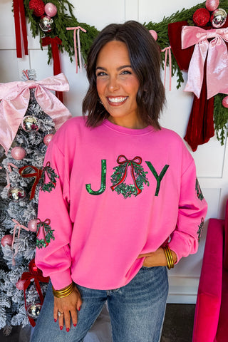 The Sarah Joy Wreath Sweatshirt by Mary Square