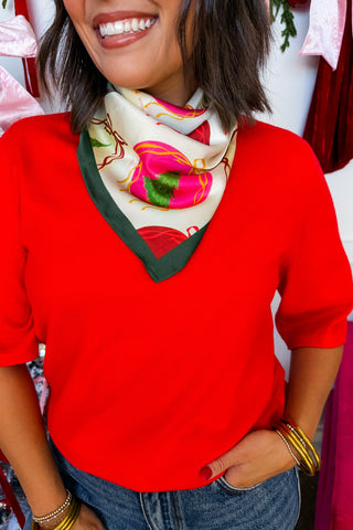 Deck The Halls Ornament Bandana