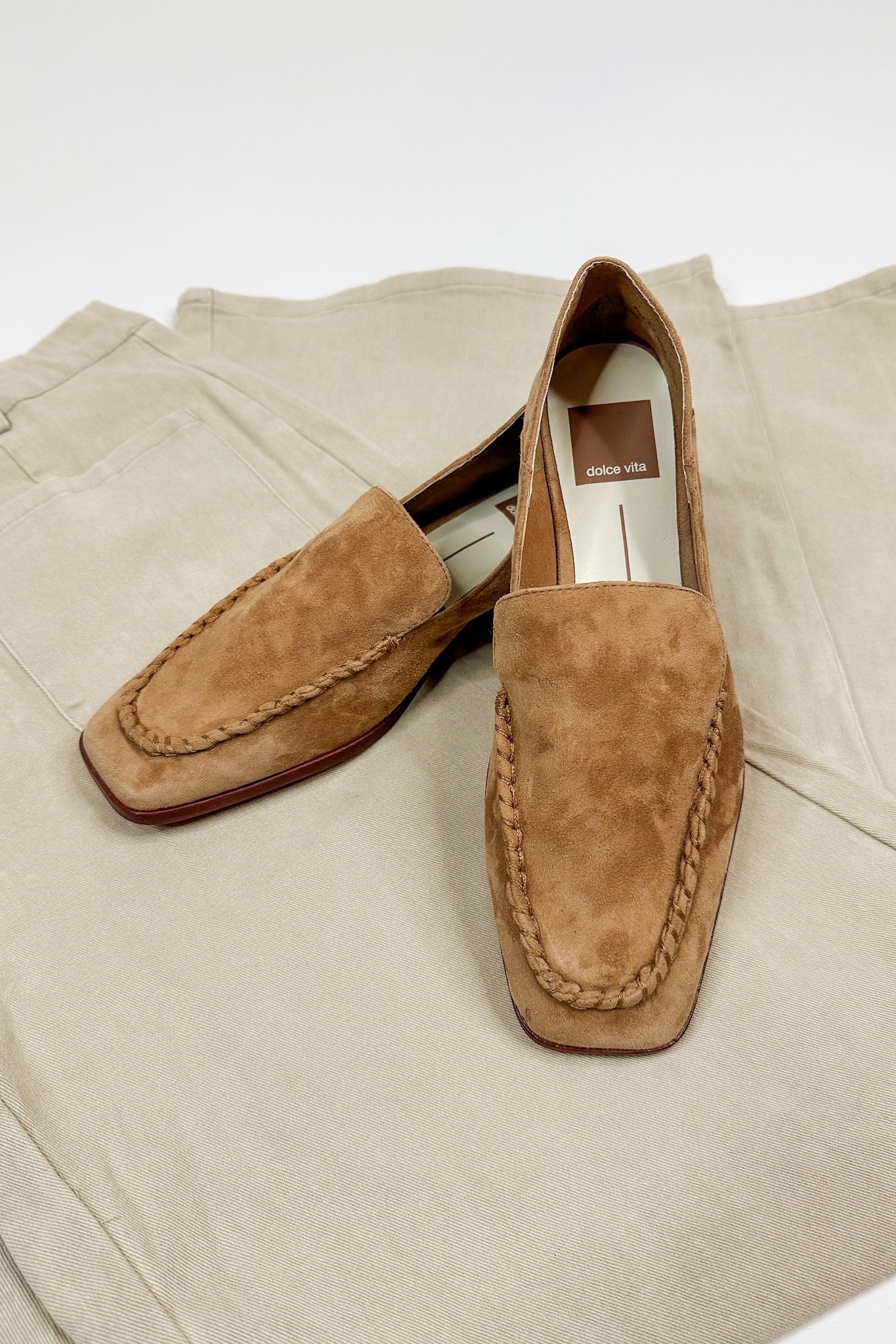 Dolce Vita Brown Suede Beny Loafer Flats