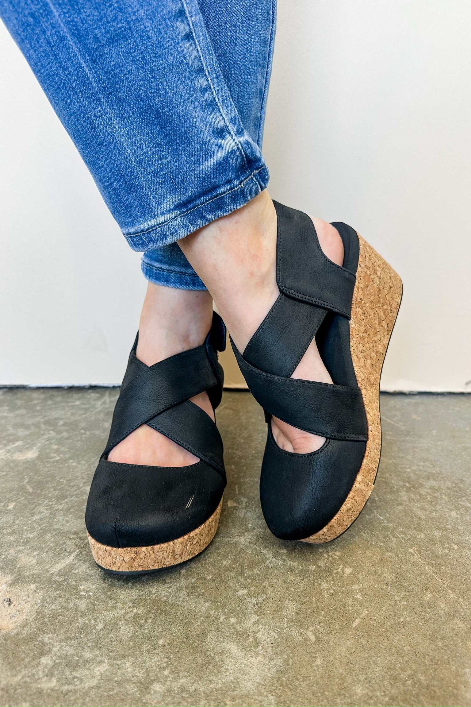 Corkys Case Closed Black Clog – Jules James Boutique