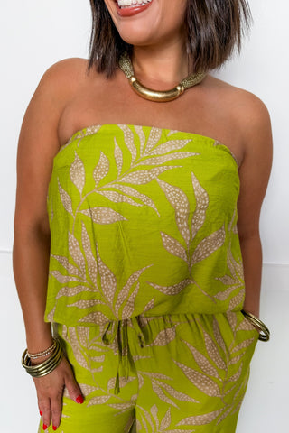 The Island Ease Top in Chartreuse