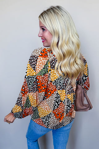 Savannah Patchwork Top