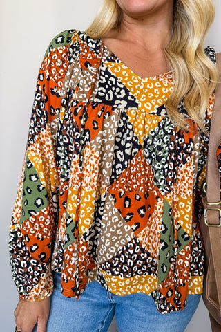 Savannah Patchwork Top