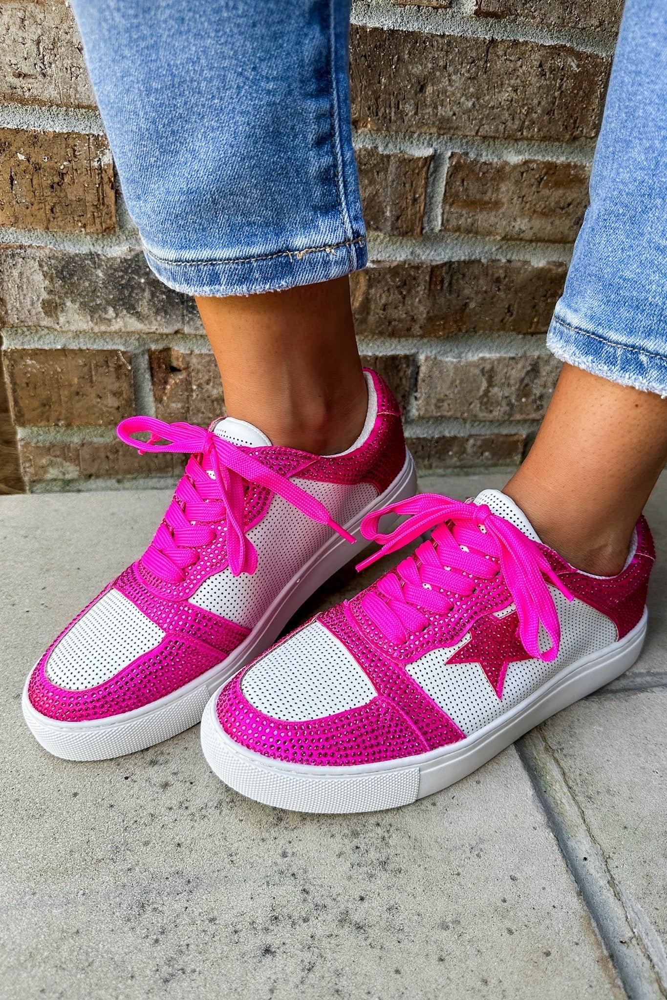 Barbie's Favorite Pink Sparkle Corky Sneakers