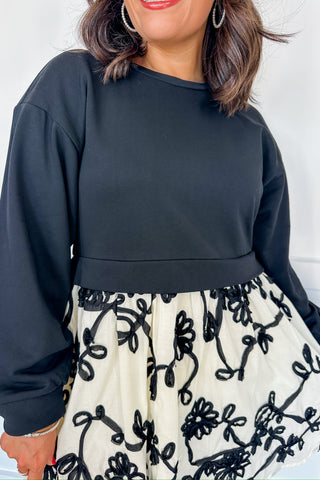 The Black & White Classic Shift Dress