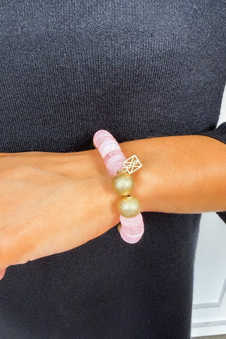 James Bracelet in Blush by Michelle McDowell