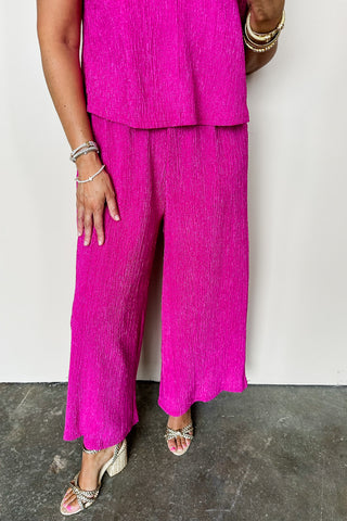 Magenta Showstopper Jumpsuit