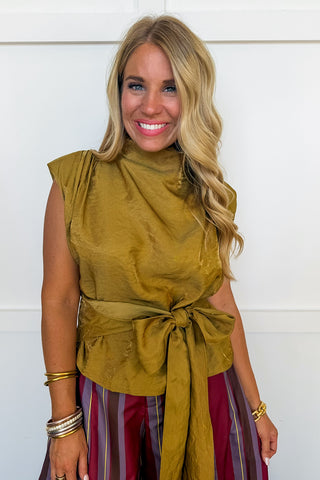 Golden Hour Tie Waist Top
