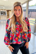 Load image into Gallery viewer, The Vivey Full Bloom Peasant Top by Michelle McDowell
