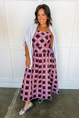 The Harlow Check Dress