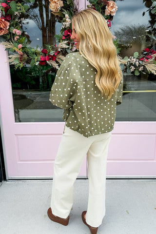 The Dottie Drawstring Jacket