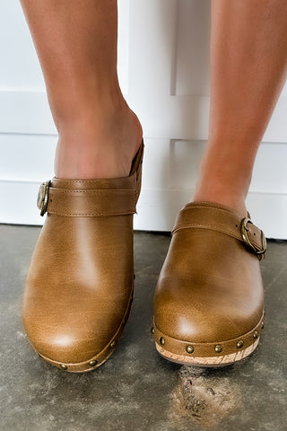 Corkys Who Knew Tan Clog