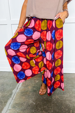 Everyday Flow Pants in Harvest Dots