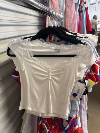 Ivory Babydoll Shirt