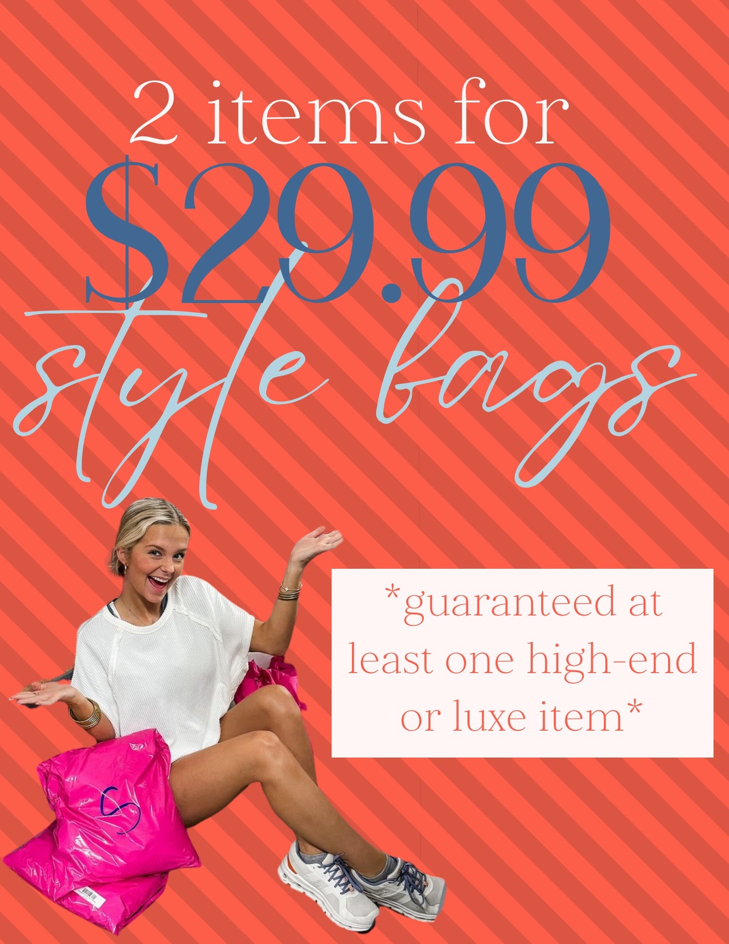 2 for $29.99 Style Bags- Final Sale