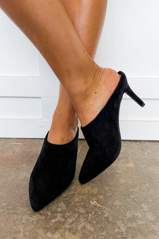 Sneak Peek Corkys Kitten Heel Mule in Black