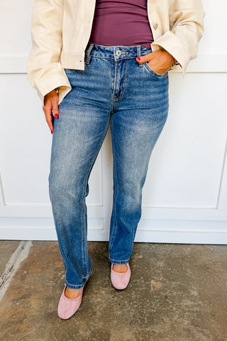 The Always & Forever Medium Wash Jeans by Mica