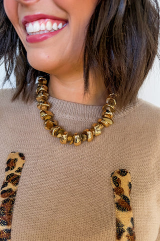 The Golden Hour Beaded Necklace