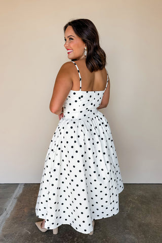 Perfectly Chic Polka Dot Dress