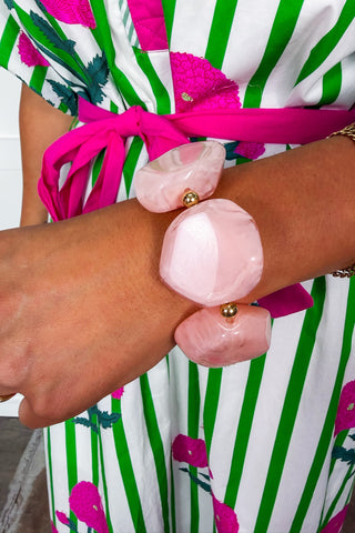The Color Crush Bracelet in Pink