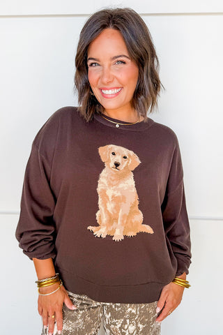 The Golden Retriever Social Club Sweater